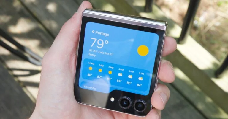 هل هاتف Samsung Galaxy Z Flip 5 مقاوم للماء؟