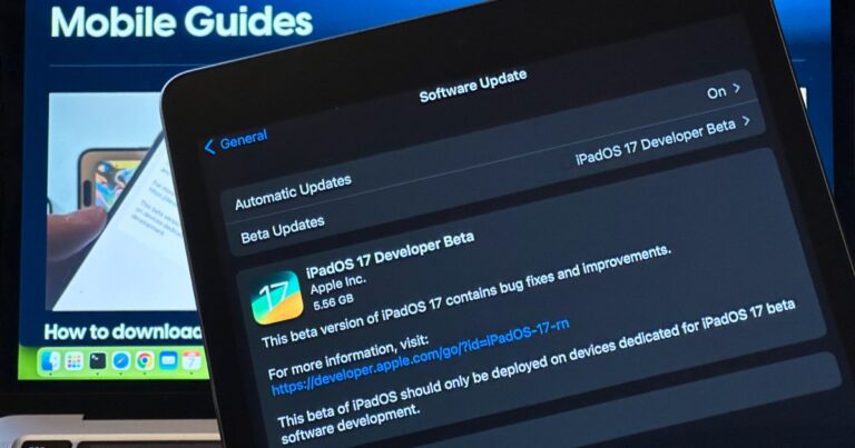 كيفية تنزيل الإصدار التجريبي من iPadOS 17 على جهاز iPad الآن