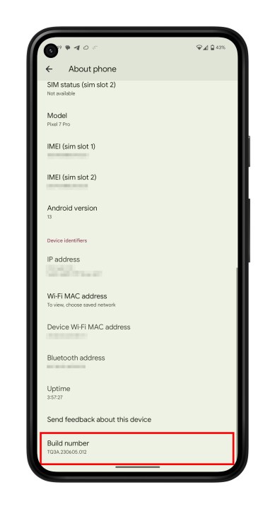 أن تصبح مطورًا في Android 13.