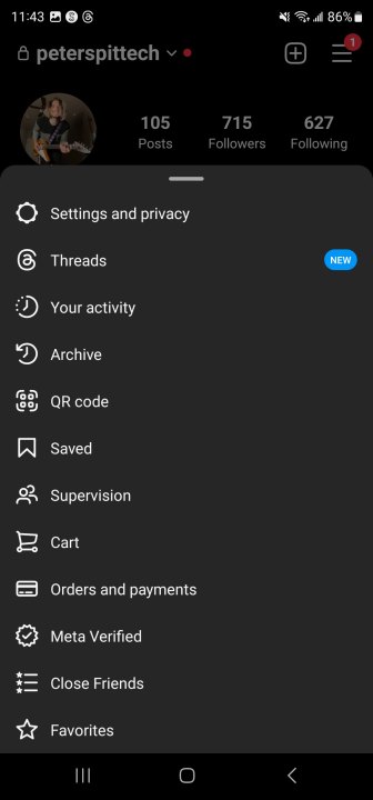 كيفية التحقق من صحة المواضيع في الانستقرام2