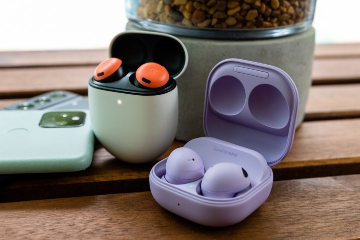 سامسونج جالاكسي Buds 2 Pro وجوجل Pixel Buds Pro