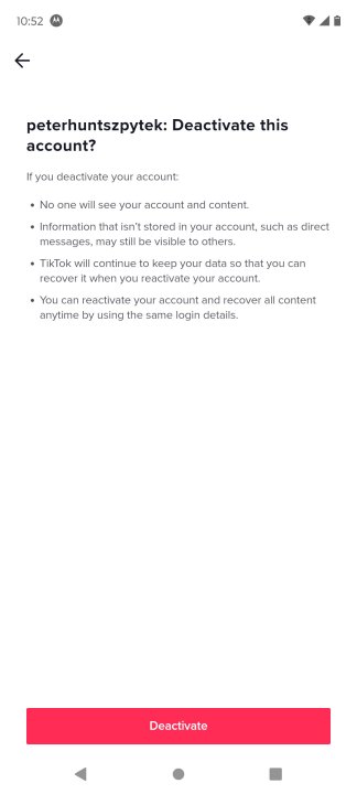 كيفية حذف حساب التيك توك tiktok6