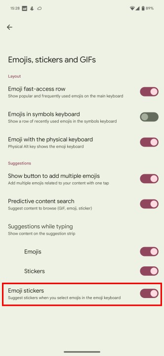 تشغيل مطبخ الرموز التعبيرية.
