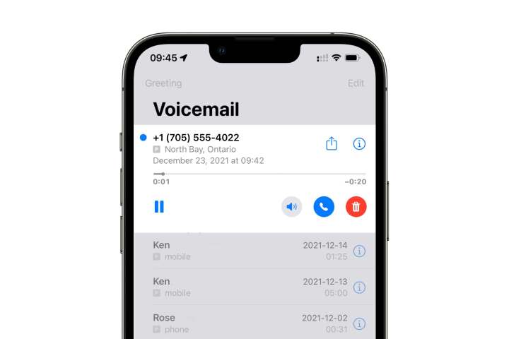 كيفية إعداد البريد الصوتي على الاستماع المرئي على iPhone iOS 15
